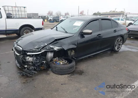 2020 BMW 3 Series M340I from USA, damaged, VIN WBA5U7C07LAF54410